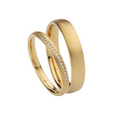 Rauschmayer Trauringe First Individual Love 3D mit 19 Brillanten - 02046